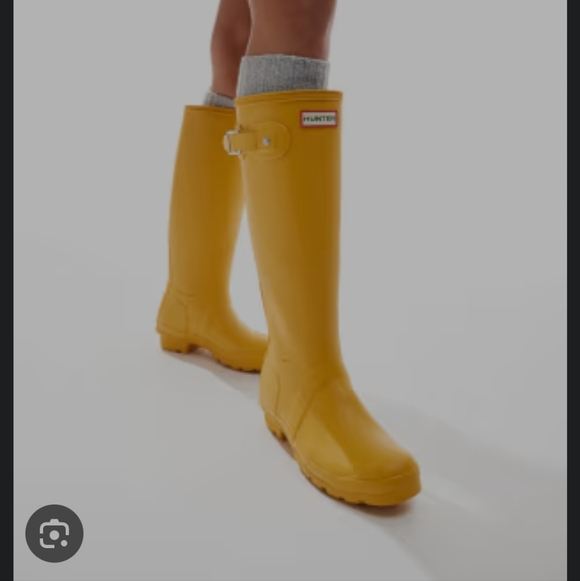 Hunter Shoes - Hunter Yellow Boots